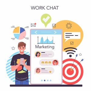 Marketing online service or platform. Market research and analysis.