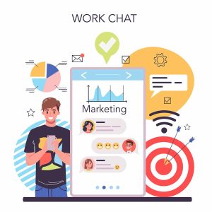 Marketing online service or platform. Market research and analysis.