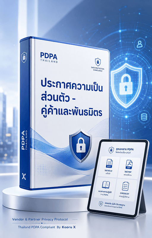 ประกาศความเป็นส่วนตัว - คู่ค้า