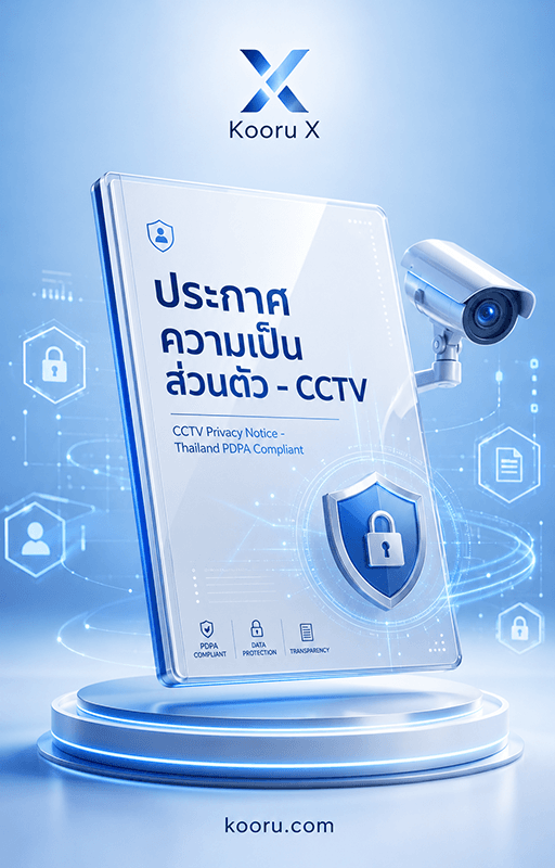 ประกาศความเป็นส่วนตัว - CCTV