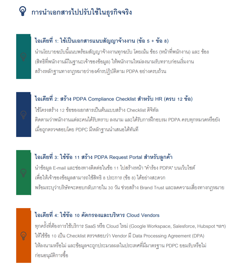 นโยบายคุ้มครองข้อมูลส่วนบุคคล (Privacy Policy) - Image 4